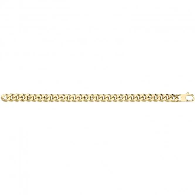 9ct Yellow Gold Hollow Bracelet BR683