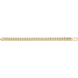 9ct Yellow Gold Hollow Bracelet BR683