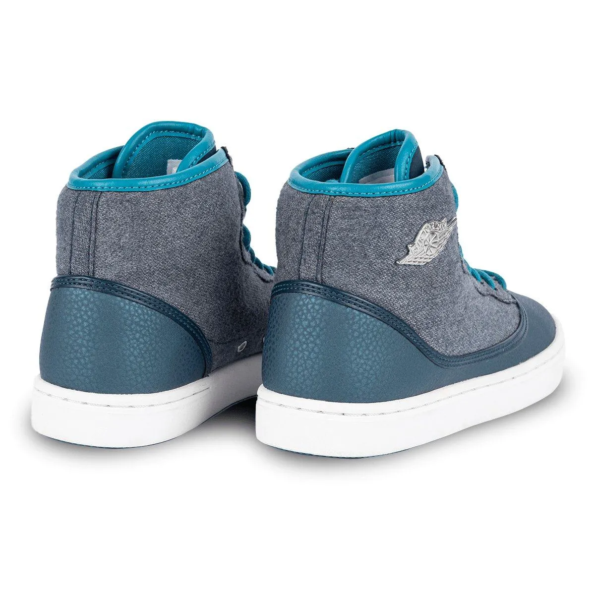 Air Jordan Jasmine Westbrook Sneakers Leather Blue Colour For Kids