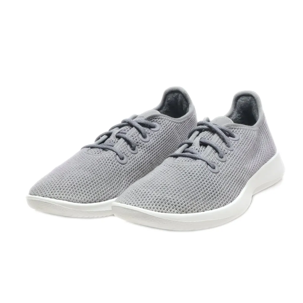 Allbirds Tree Runners Low-Top Sneakers Fabric Grey Colour For Men