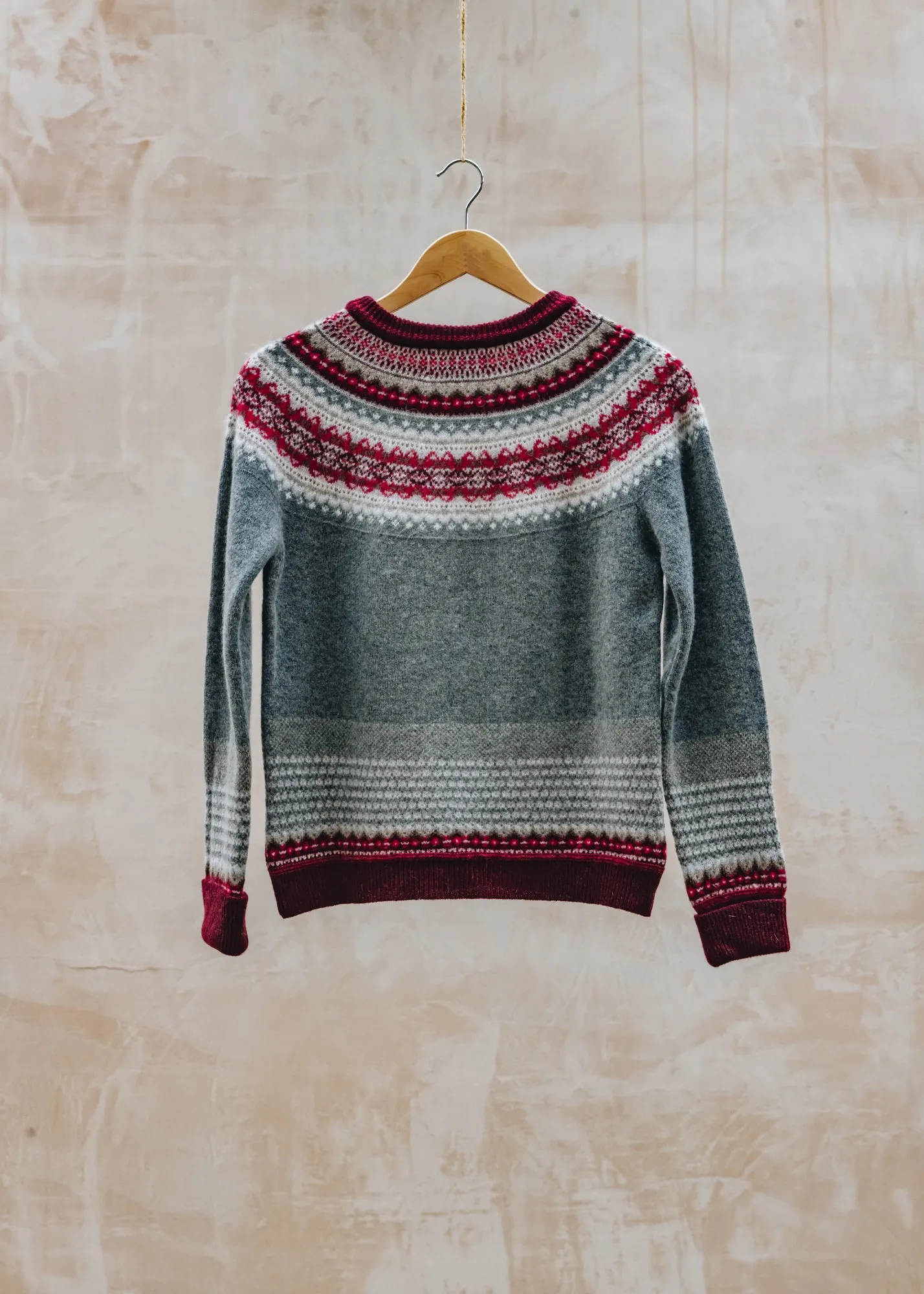 Alpine Sweater in Greyberry