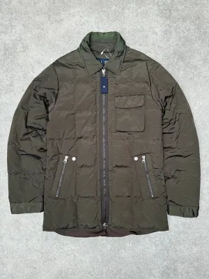 Armani Jeans Quilted Shimmer Padded Jacket