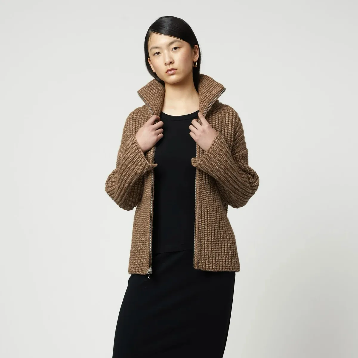 Atelier Delphine Rib Cardigan