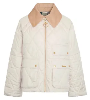 Barbour Women Milby Quilt Jacket Oatmeal