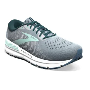 BROOKS WOMEN'S ADDICTION GTS 15 - GREY/NAVY/AQUA