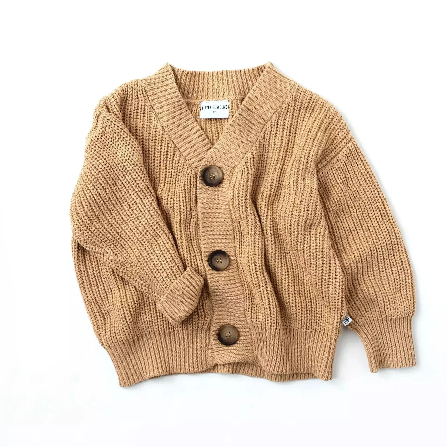 Chunky Button Knit Sweater