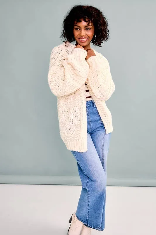 Chunky Knit Cardi