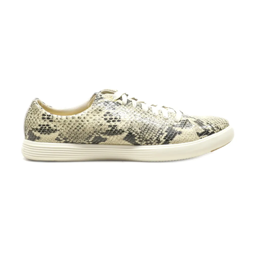 Cole Haan Low-Top Sneakers Leather Beige Colour For Women