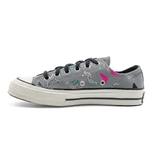 Converse Chuck 70 Archive Skate Low-Top Sneakers Fabric Grey Colour For Women