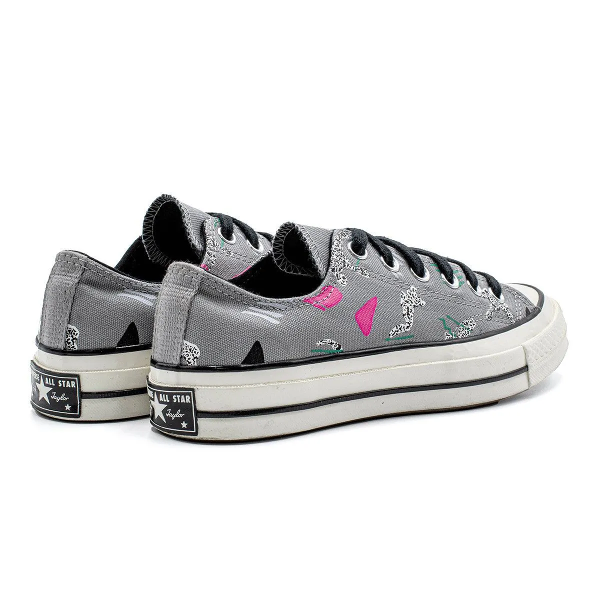 Converse Chuck 70 Archive Skate Low-Top Sneakers Fabric Grey Colour For Women