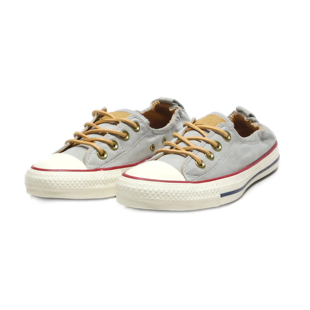 Converse Chuck Taylor All Star Shoreline Sneakers Low-Top Sneakers Canvas Grey Colour For Women