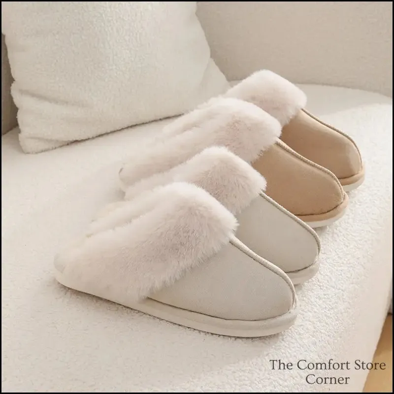 Discover Ultimate Comfort with Winter Plush Slippers