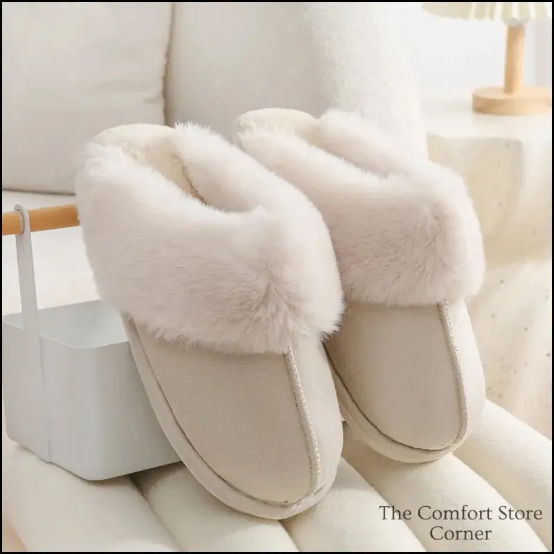 Discover Ultimate Comfort with Winter Plush Slippers