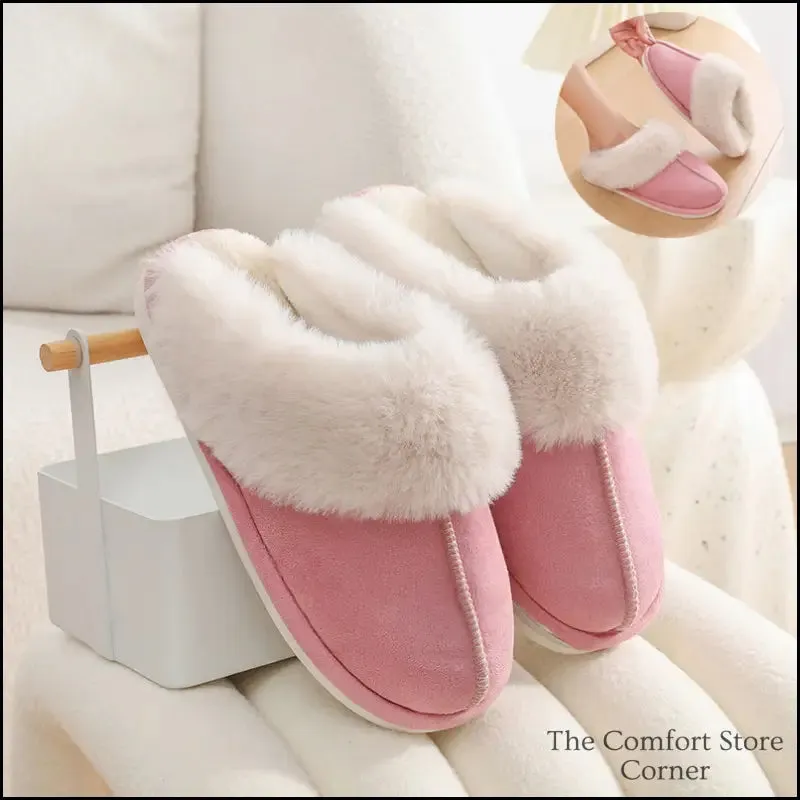 Discover Ultimate Comfort with Winter Plush Slippers