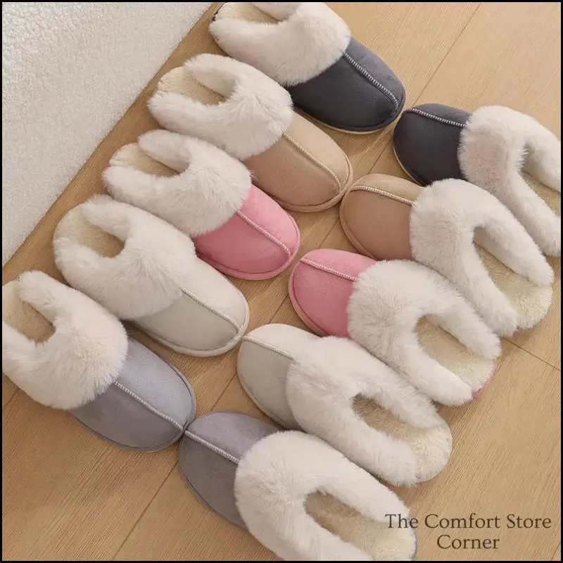 Discover Ultimate Comfort with Winter Plush Slippers