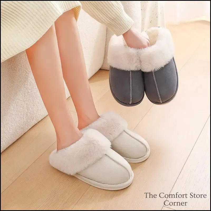 Discover Ultimate Comfort with Winter Plush Slippers