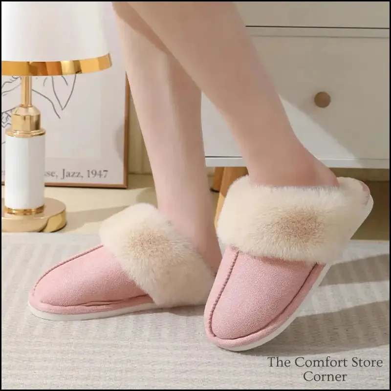 Discover Ultimate Comfort with Winter Plush Slippers