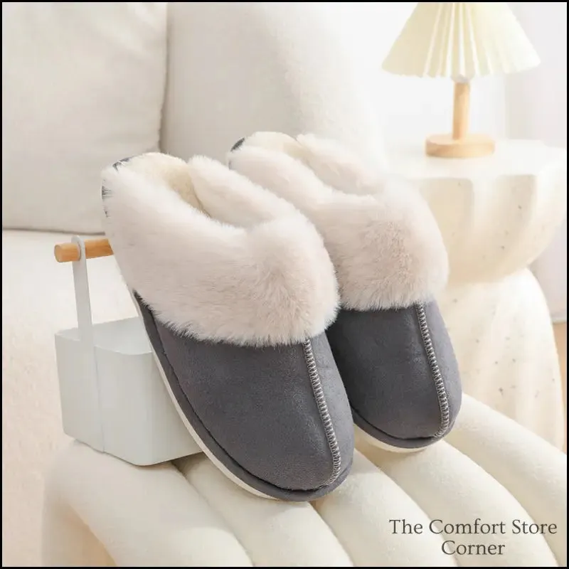 Discover Ultimate Comfort with Winter Plush Slippers