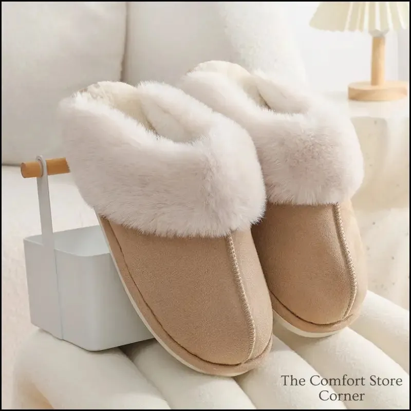 Discover Ultimate Comfort with Winter Plush Slippers