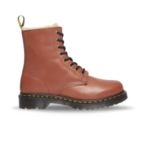 Dr. Martens Women's 1460 Serena Faux Fur Lined - Tan