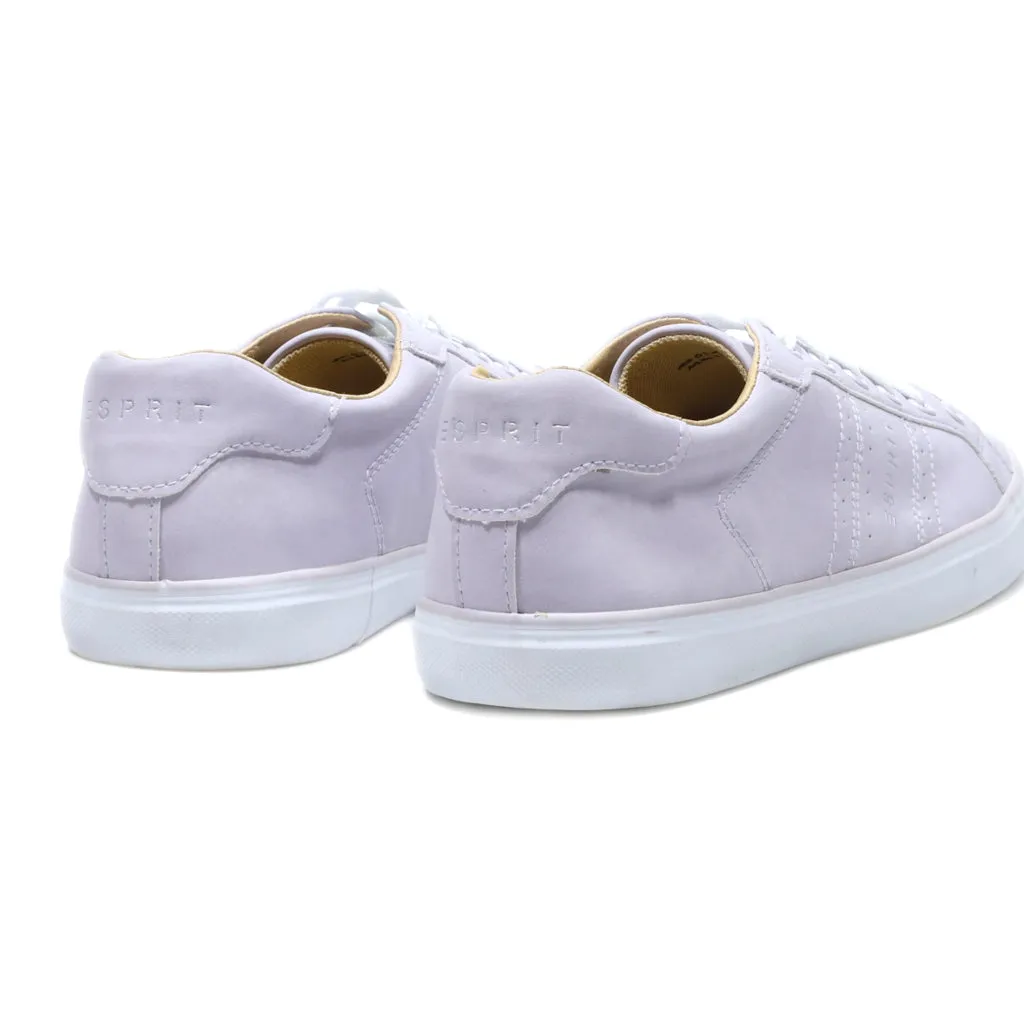 Esprit Low-Top Sneakers Leather Purple Colour For Women