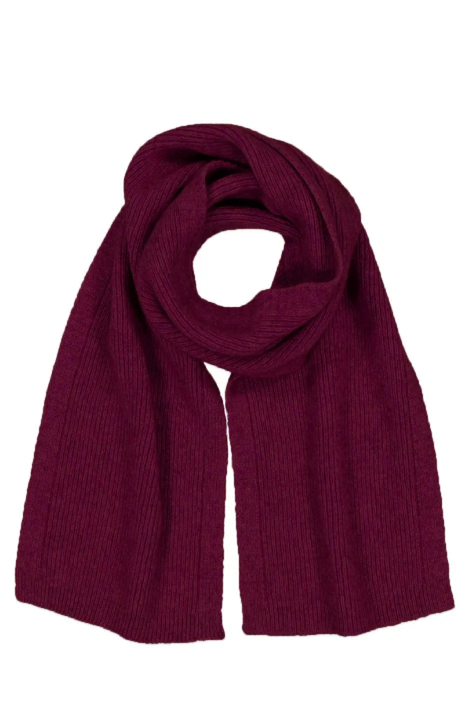 FINE RIB SCARF