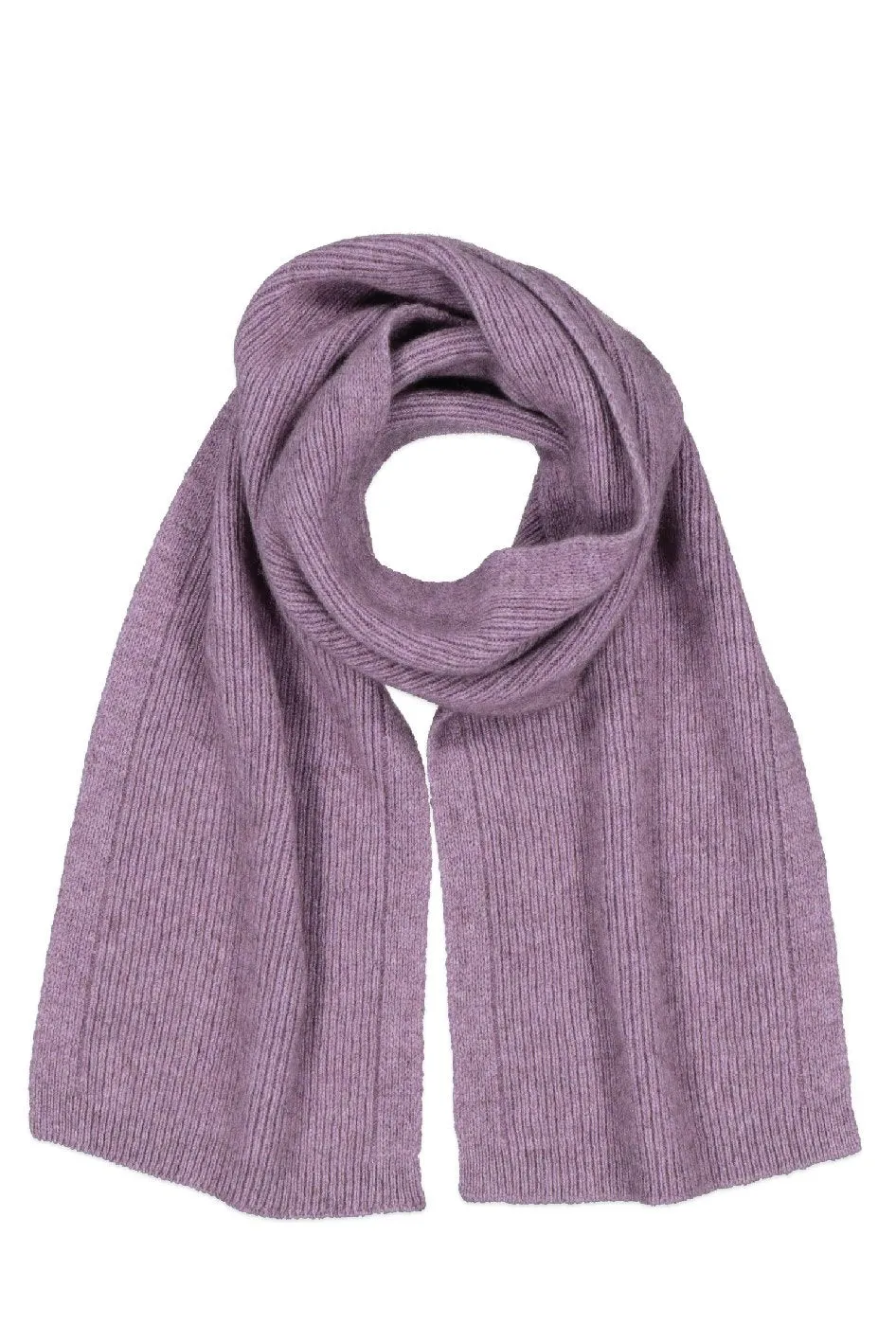 FINE RIB SCARF