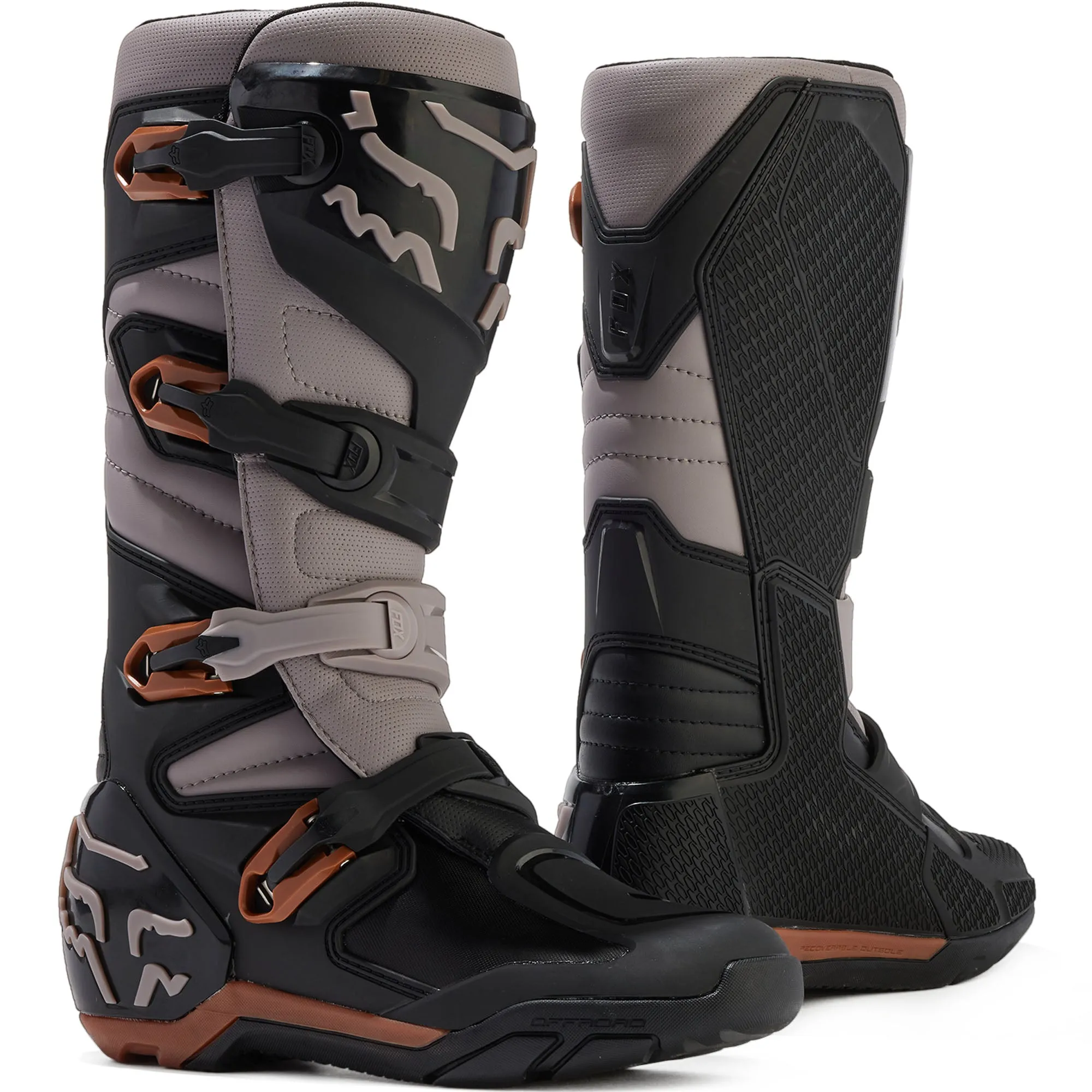 Fox Racing Comp X Offroad Boots Taupe