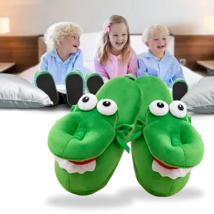 Fun Cozy Crocodile Slippers