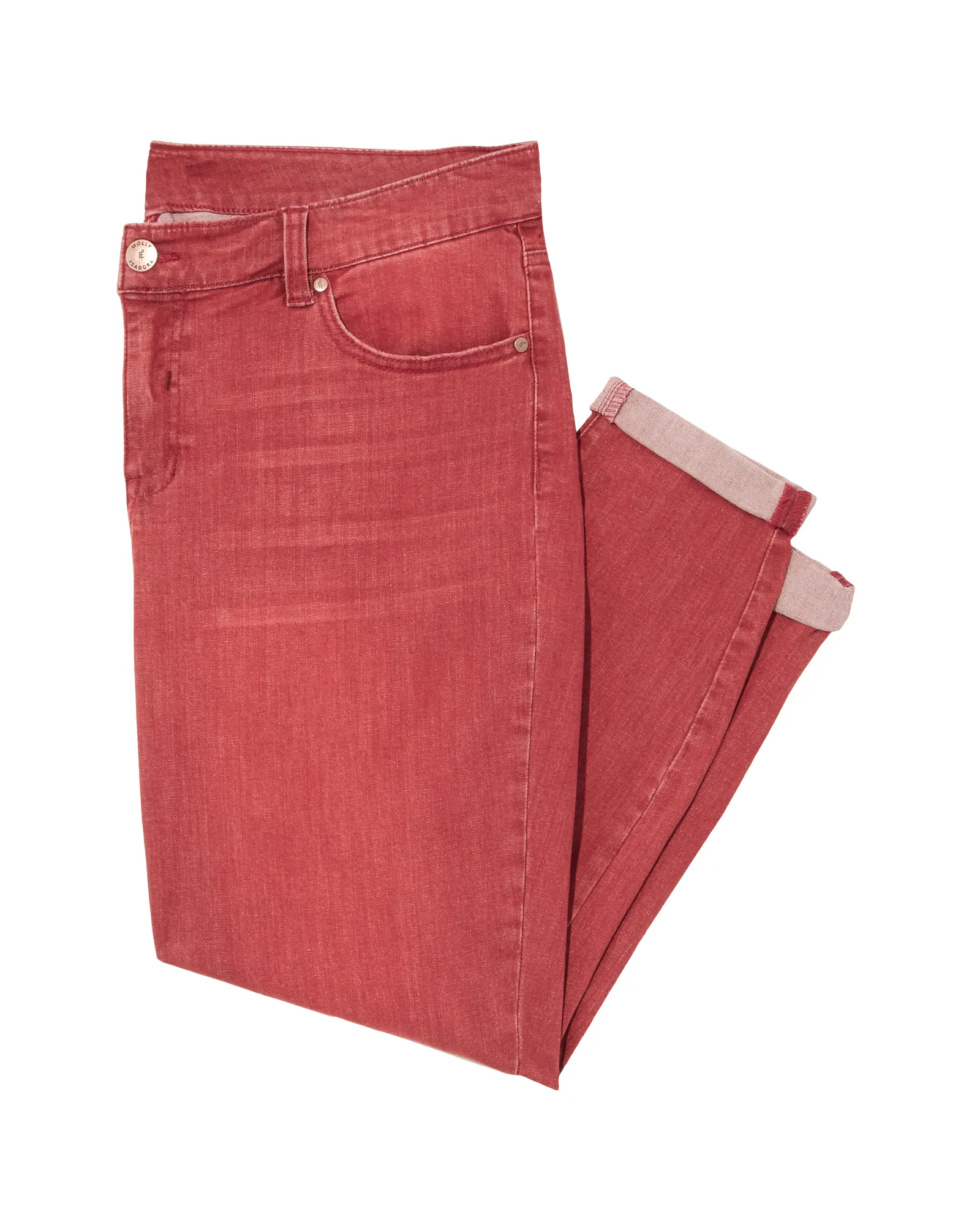 Gardner Double Rolled Capri | Red