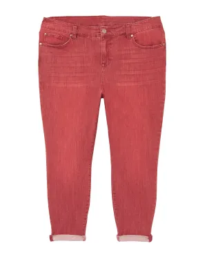 Gardner Double Rolled Capri | Red