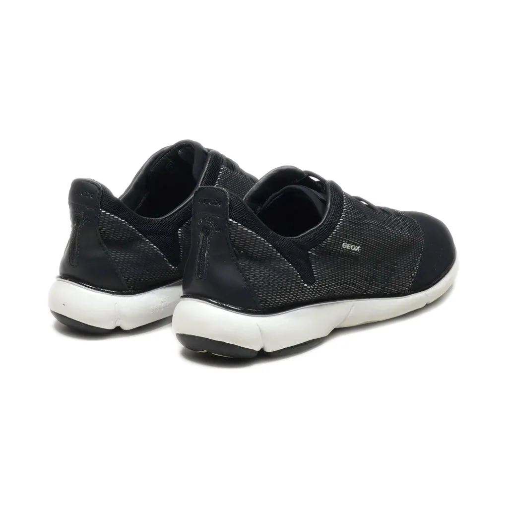 Geox Low-Top Sneakers Fabric Black Colour For Women