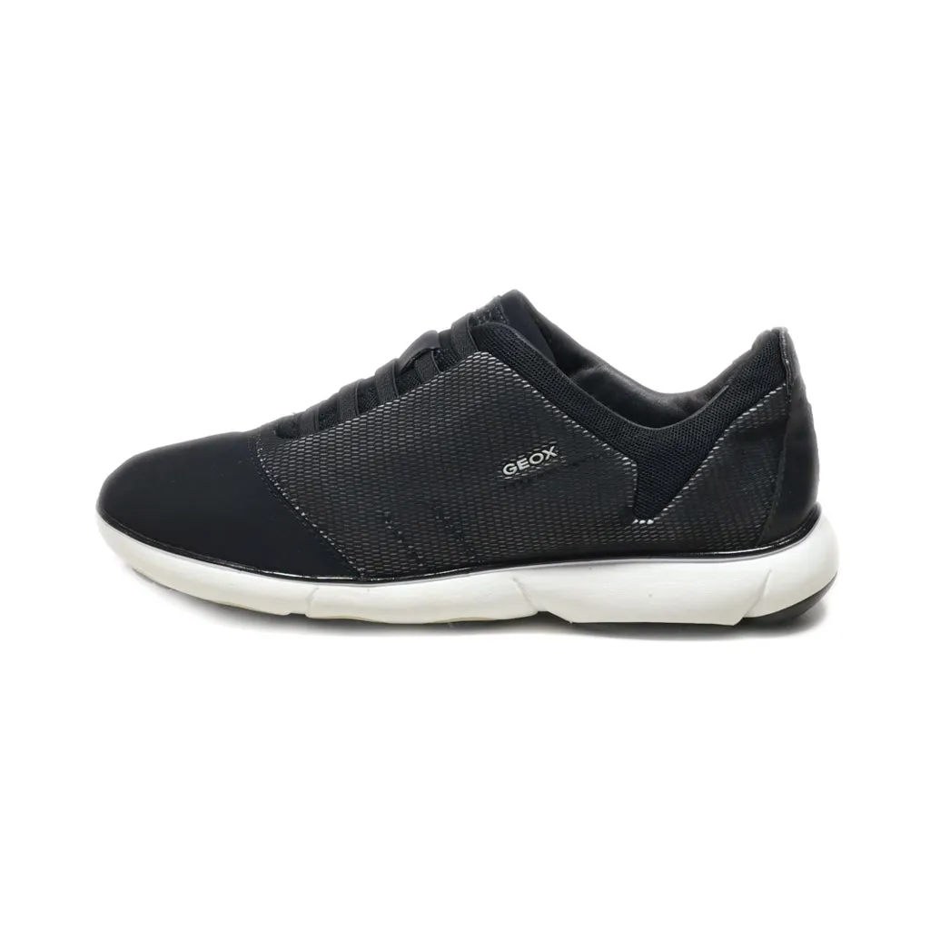 Geox Low-Top Sneakers Fabric Black Colour For Women