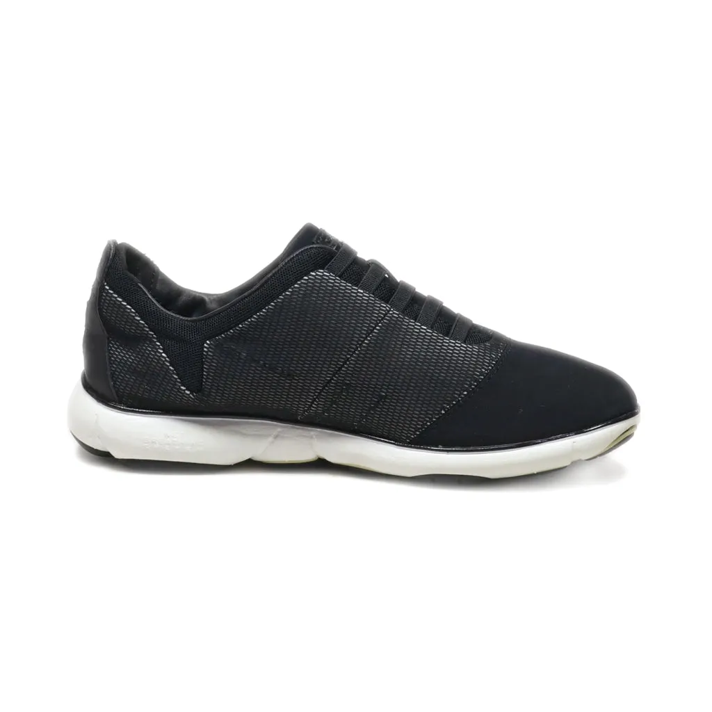 Geox Low-Top Sneakers Fabric Black Colour For Women