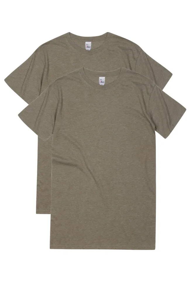 Have It Tall Soft Blend Fitted T Shirt  2 Pack