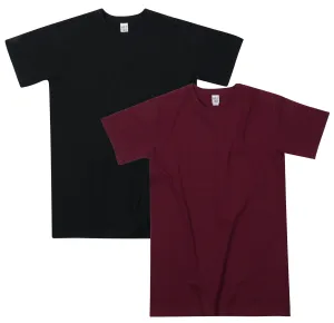 Have It Tall T-Shirt - Cotton/Spandex 4 Way Stretch, 2 Pack