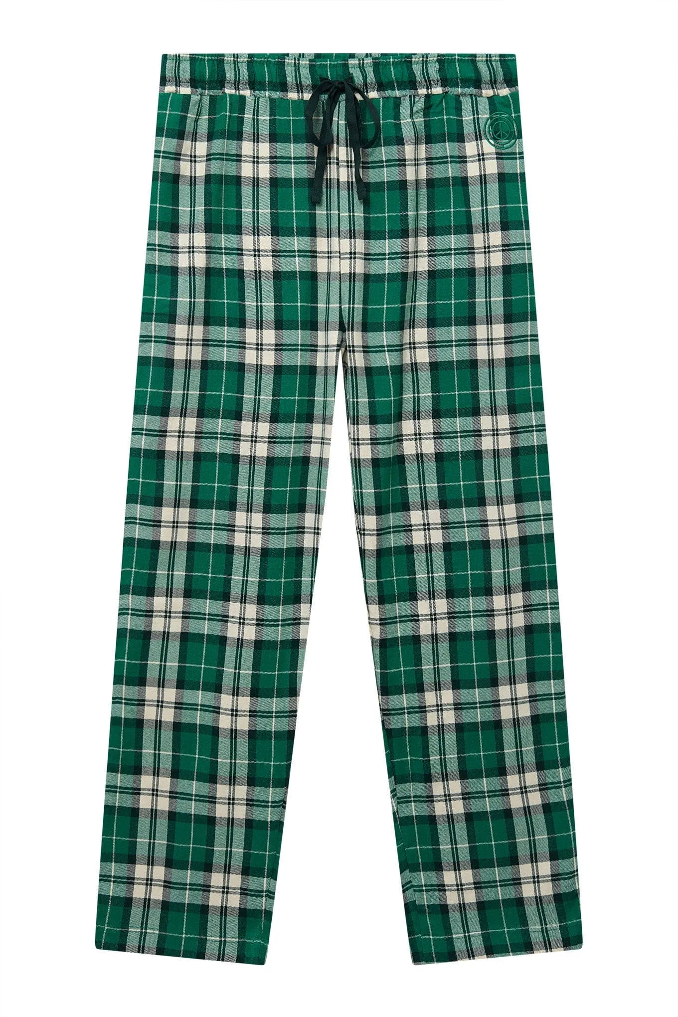 Jim Jam Women's Organic Cotton Pyjama Trousers | Green