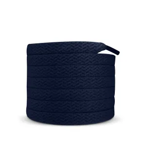 Jordan 1 Laces Basics Flat Thin - Midnight Navy Laces For AJ1 Midnight Navy CO.JP