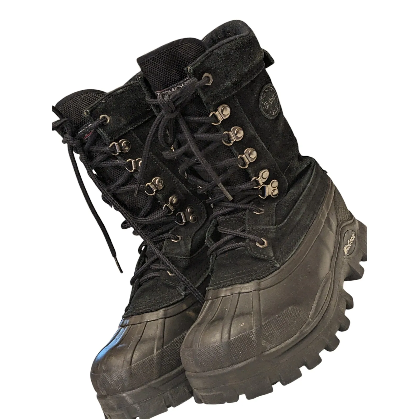 LaCrosse Boots Mens 9 Waterproof Winter Snow Rugged Hunting Hiking Cold Weather