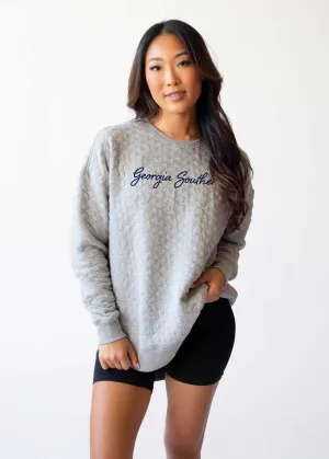 LADIES Quilted Pullover by Chicka-D