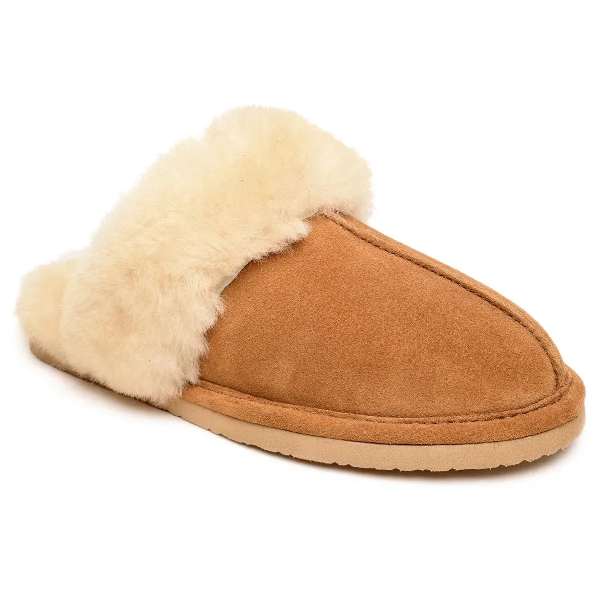 Minnetonka Sheepskin Slide - Womens Slides