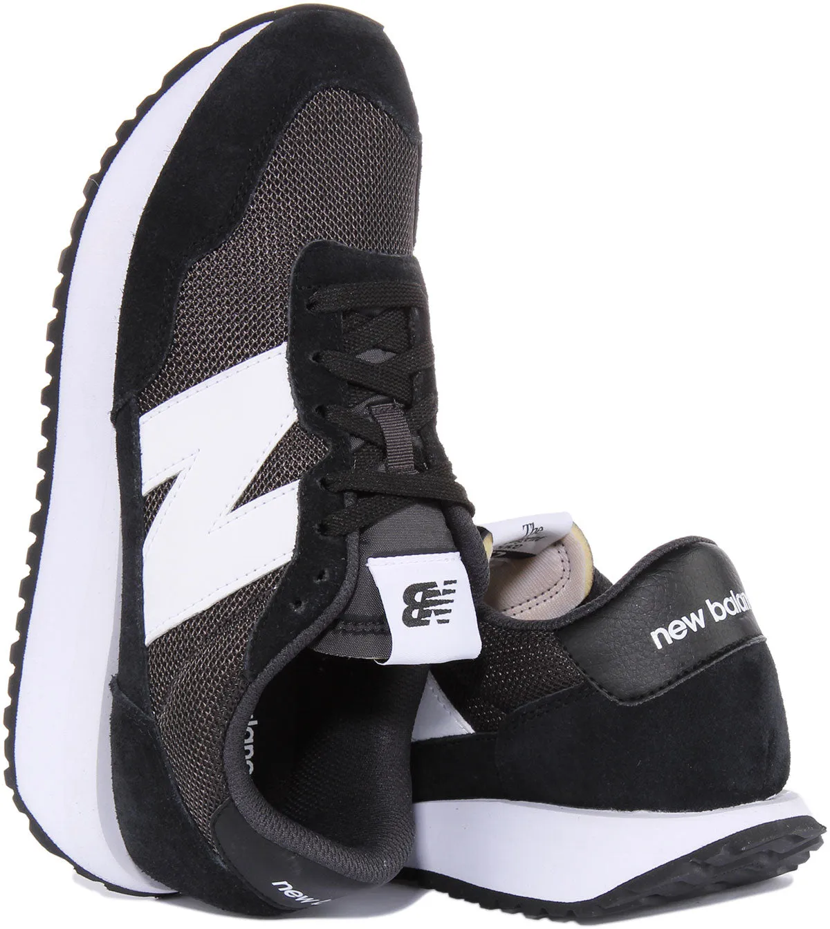 New Balance Ms237 In Black White