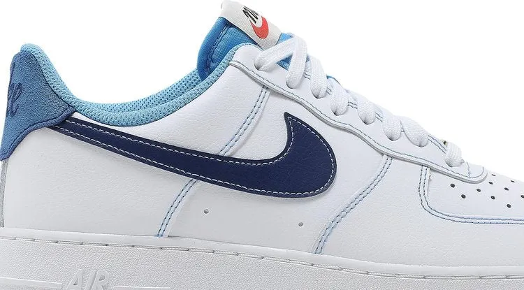 Nike Air Force 1 '07 'First Use - White University Blue'