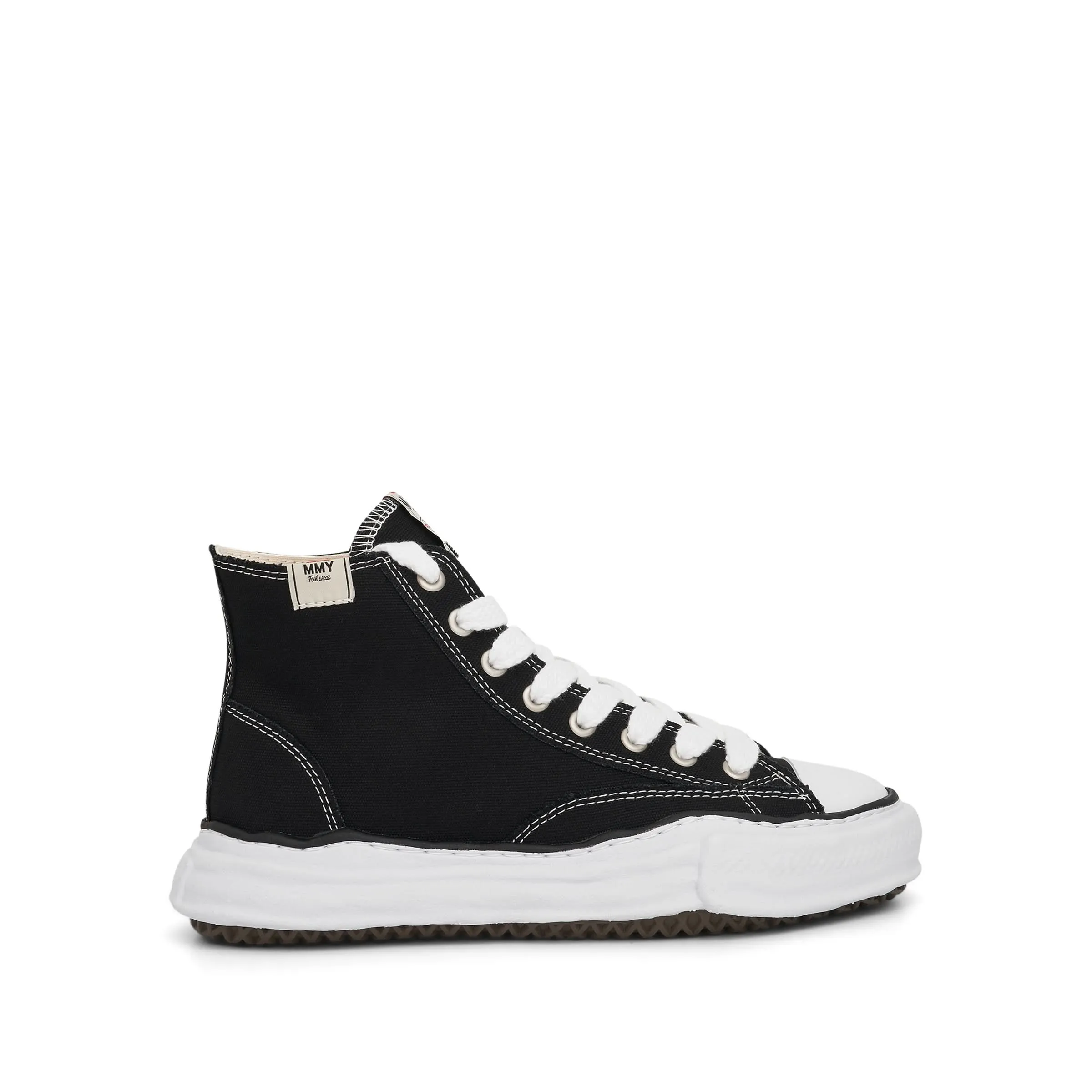 Peterson OG High Sneaker in Black/White