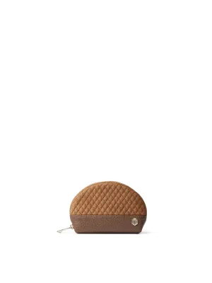 Quilted Chiltern Coin Purse - Tan