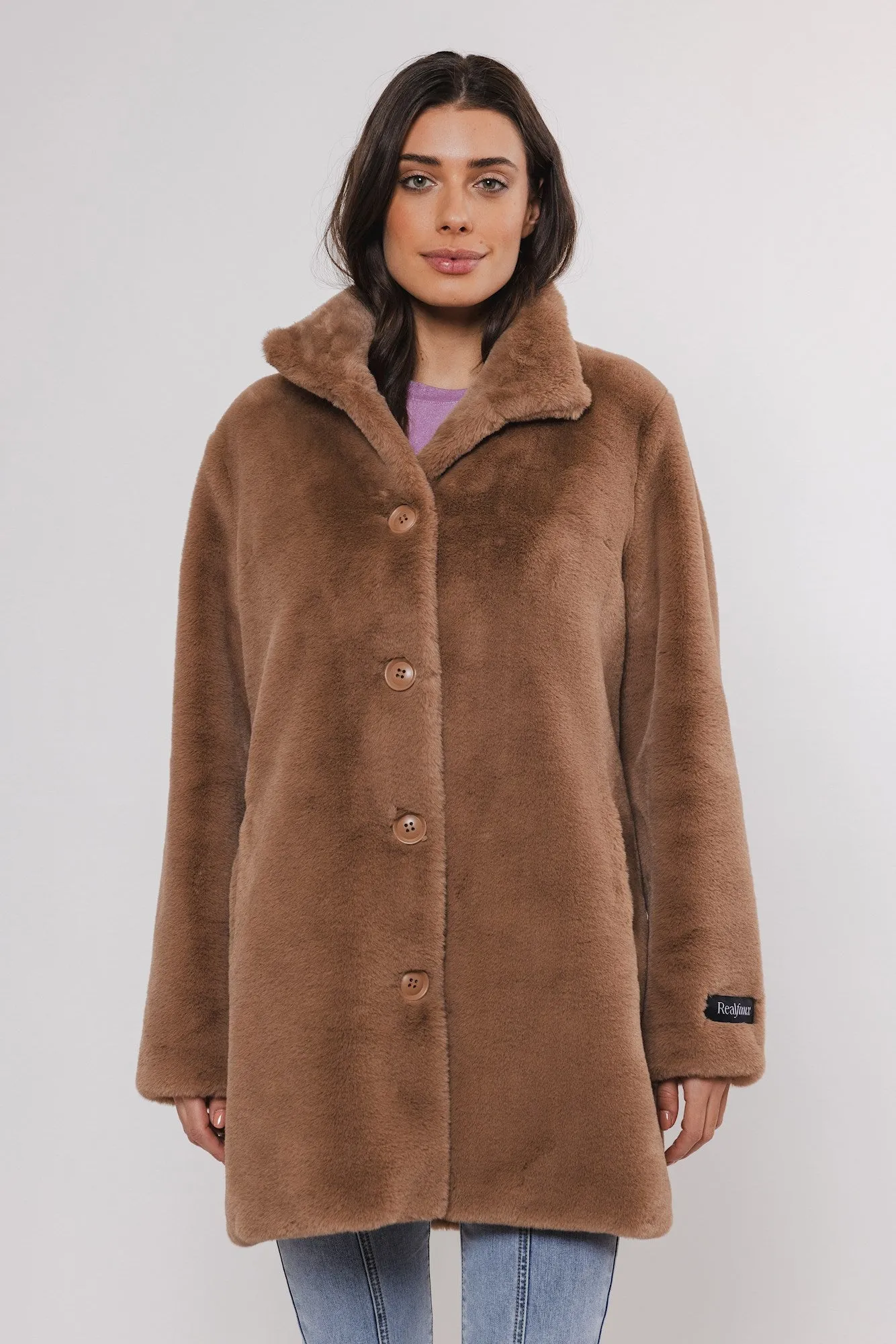 Rino & Pelle - Faux Fur Coat - Nonna