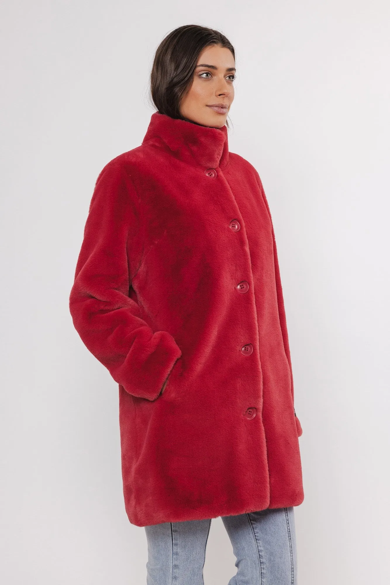 Rino & Pelle - Faux Fur Coat - Nonna