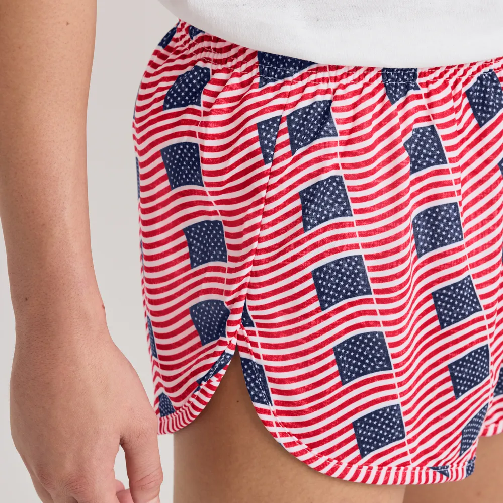 Soffe Old Glory Printed Ranger Shorts