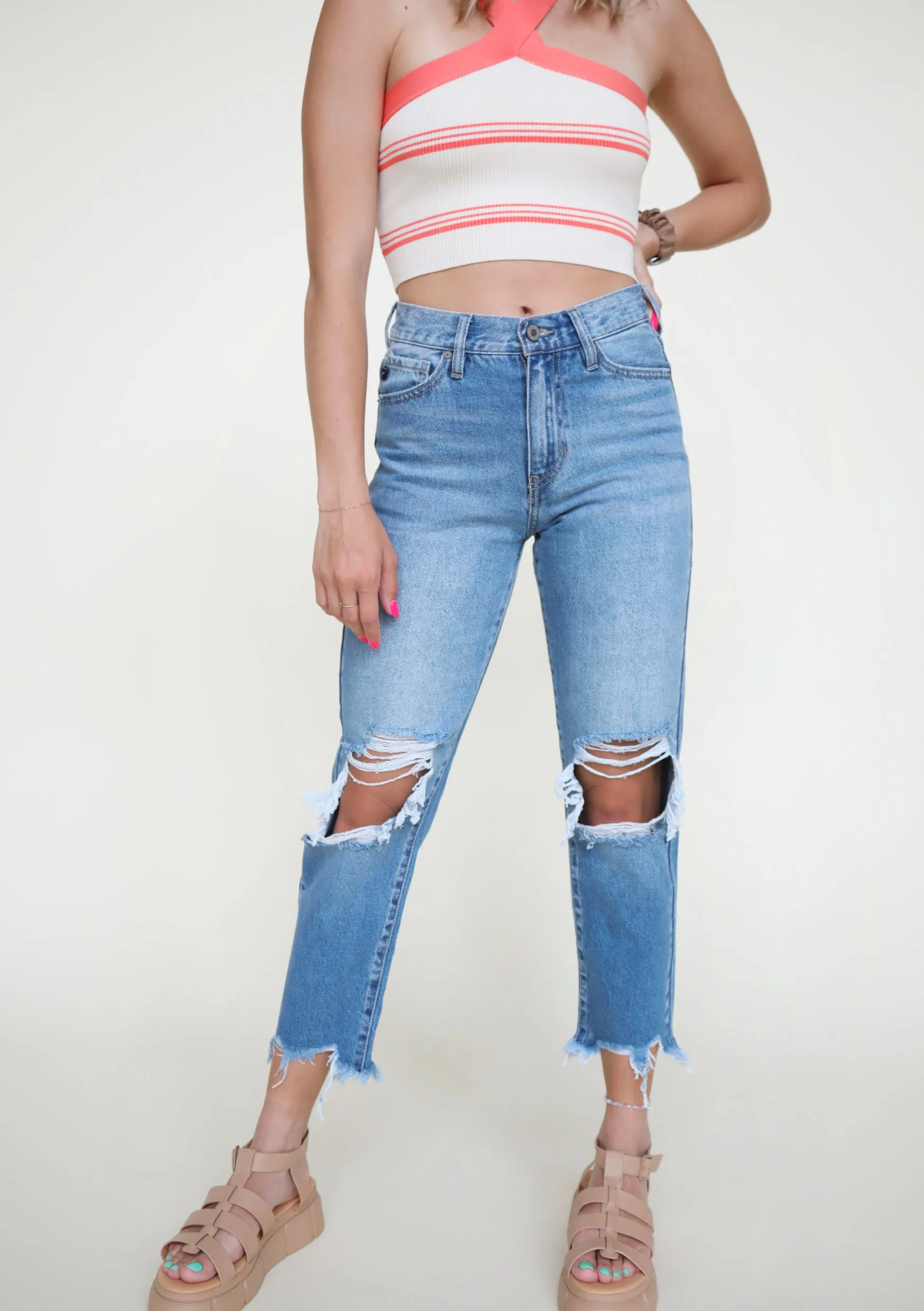 Tried and True Distressed Jean