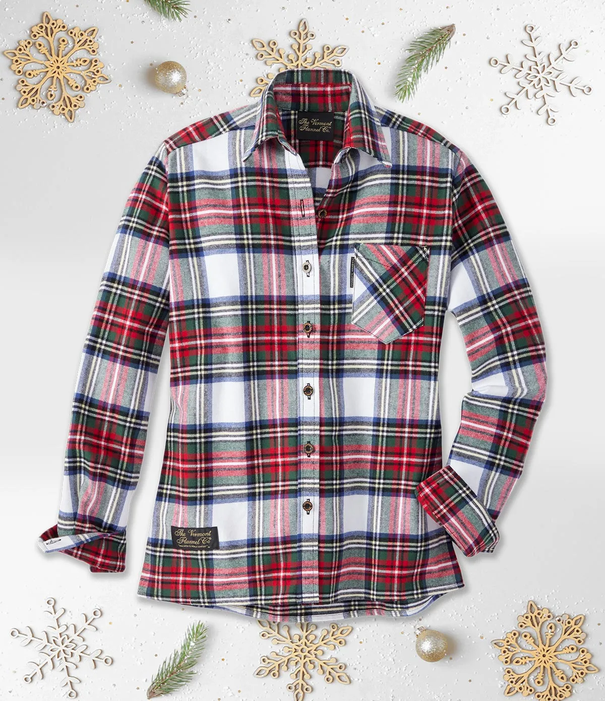 Women's Classic Flannel Shirt - Modern Stewart